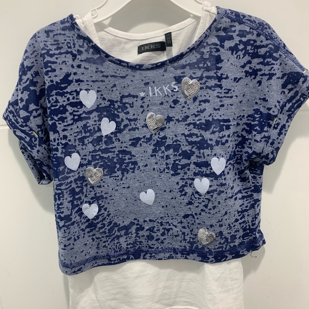 Adorably Cool Girls tank and crop top set